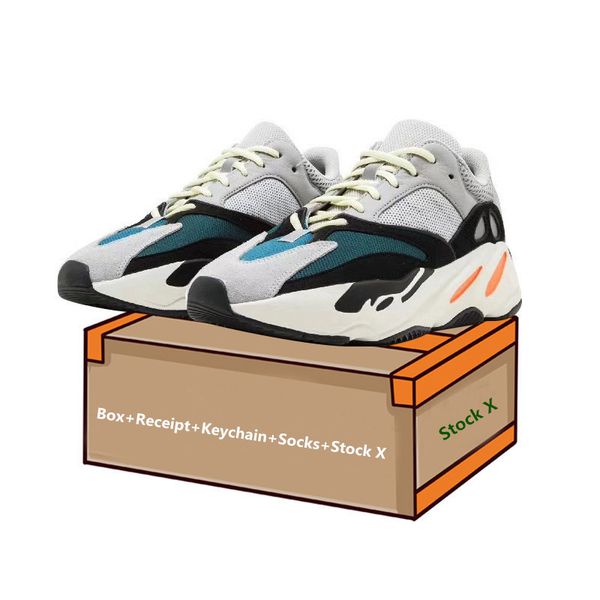 

2019 кроссовки Wave Runner 700 высшего качества с аксессуарами Stock X мужская обувь унисекс