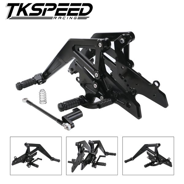 

cnc motor rearset rear set foot pegs for ninja 650 ex650 er6f er 6f 6n er6n 2012-2016 2013 2014 2015