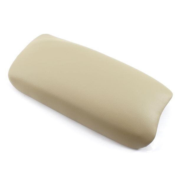 

black / beige / gray front center armrest cover leather w/ plastic plate fits for civic 2006-2011