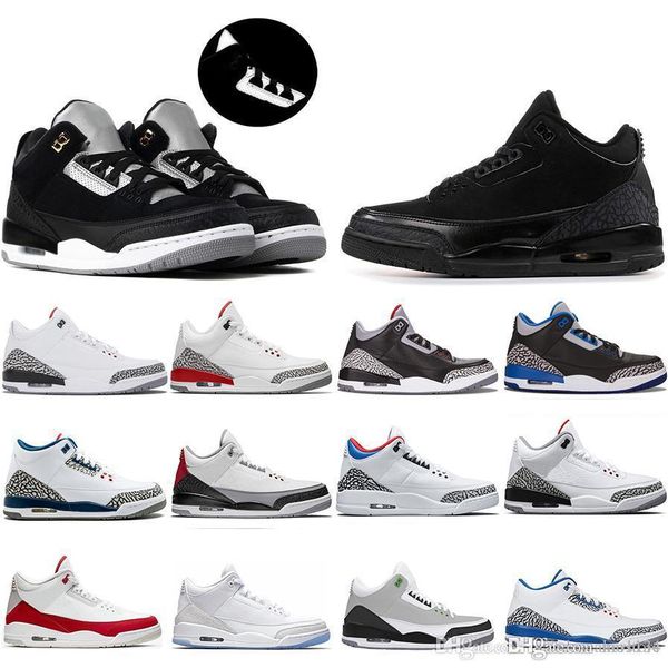 

new classic jumpman black cement tinker unc 3s basketball shoes nrg mocha katrina knicks rivals 3m reflective mens trainers sneakers us 7-13