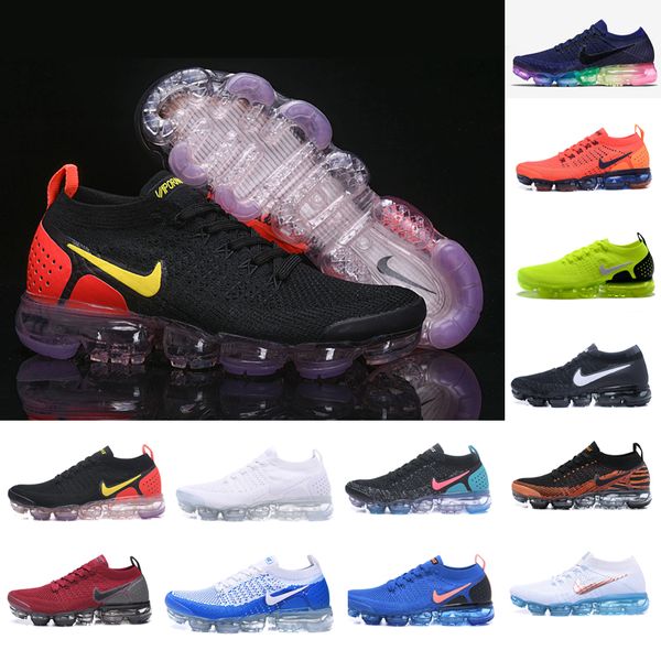 

2020 air vapormax 1.0 2.0 running shoe men 3.0 boy max women off white designers non-slip athletic sport jogging hiking trainers size 36-45