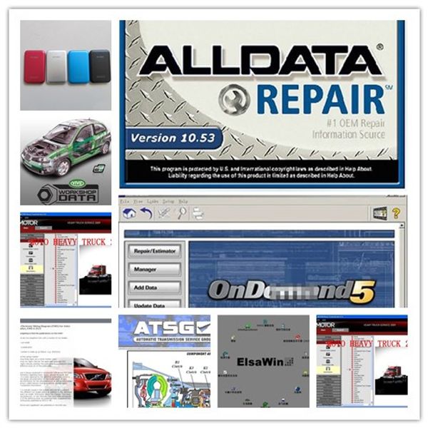 

diagnostic software 49 software in 1tb new hdd alldata 10.53 mitchell heavy truck, atsg, vivid usb 3.0 fit win7 win8 xp