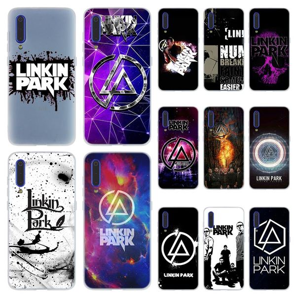 

fashion soft tpu phone case cover for coque xiaomi redmi 4x 4a 6a 7a y3 k20 5 plus note 8 7 6 5 pro rock shox linkin park rock band