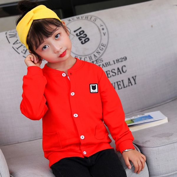 

baby boy clothes cute toddler girl 0-5t children's kids cotton fashion concise all-match casual round collar warm coat jacket, Blue;gray