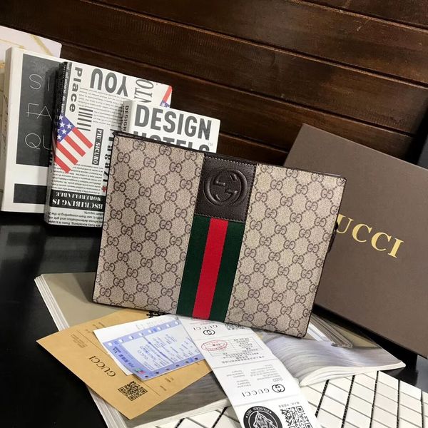 

Fa hion cla ic multi funcito handbag men clutch wallet famou brand men clutch handbag with belt large envelope bag briefca e handbag