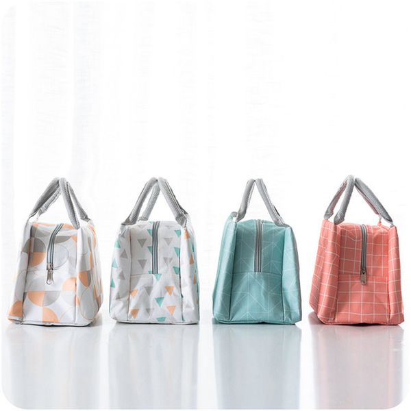 

pure and fresh candy color heat preservation bag creativity convenient multi-purpose bento fruits snacks household lunch box bag dt0094