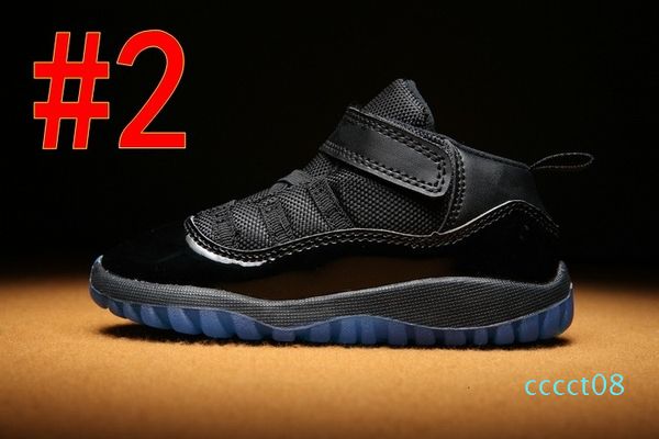 

kids 11 xi space jam little baby boys girls toddlers 11s gamma concord bred pre-walkers infant children athletic sports sneaker 6c-10c ct08