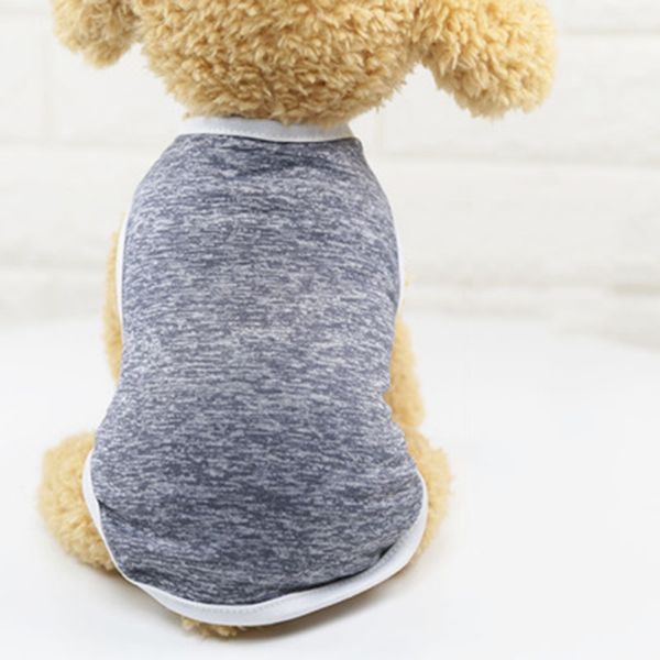 

dog clothes thin models soft pet dog vest clothing classic stain-resistant breathable outfit for dog summer spring