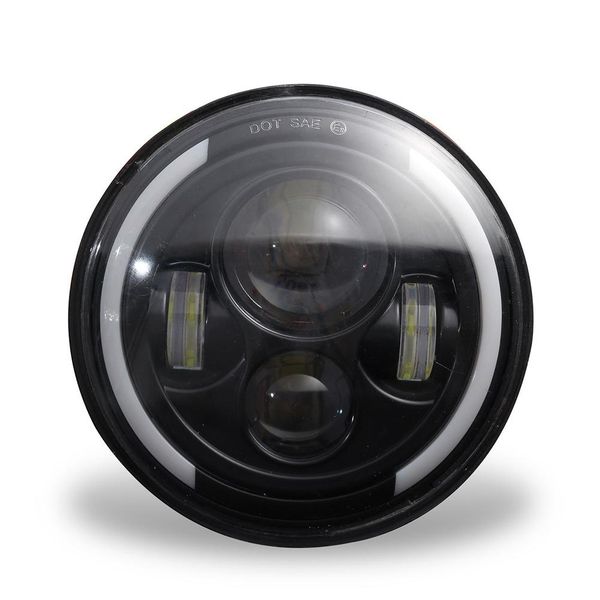 

yiwa 150w 7'' round led headlight with high low beam 15000lm drl turn signal light