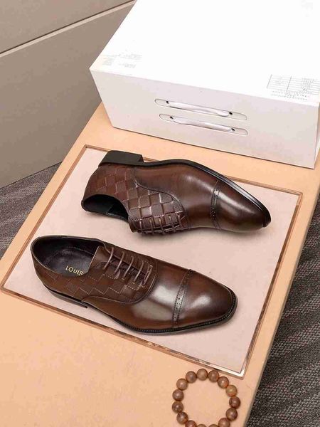 Fashion Men Formal Business Dress Wedding Comfortable Low Heel