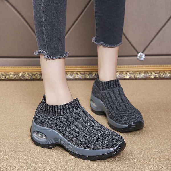 

women shoes chunky sneakers women running shoes woman breathable casual vulcanized slip on platform sneakers basket femme