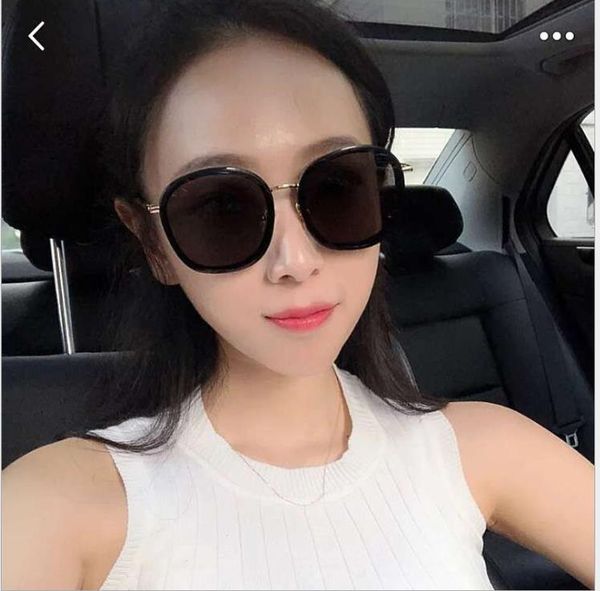 

солнцезащитные очки модные солнцезащитные очки big box леди ретро очки, White;black