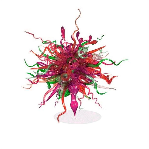 

multi colored italian designer glass pendant lamps art design frosted handmade blown glass pendant lights for kitchen decor