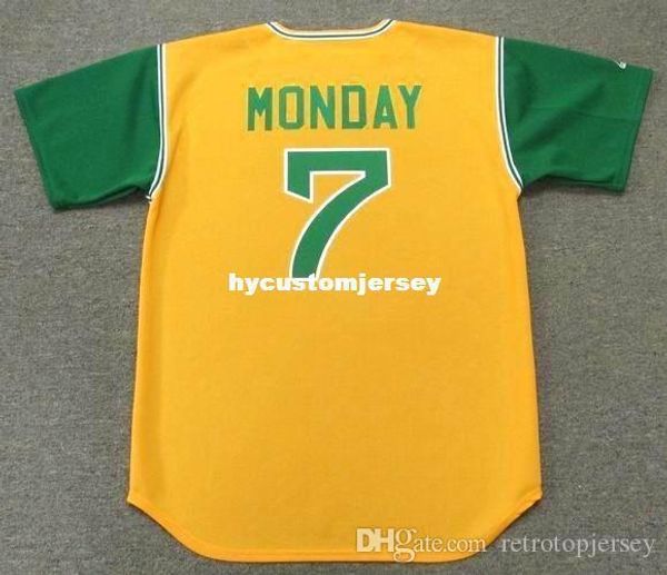 

custom rick monday oakland stitched 1969 sewing shirt jersey retro mens jerseys size xs-4xl.5xl, Gray