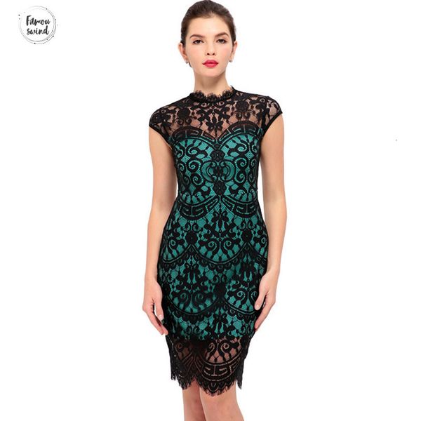 

dresses elegant women short sleeve stretchy bodycon dress casual cocktail party lace dress vestido de casual renda women dresses, Black;gray