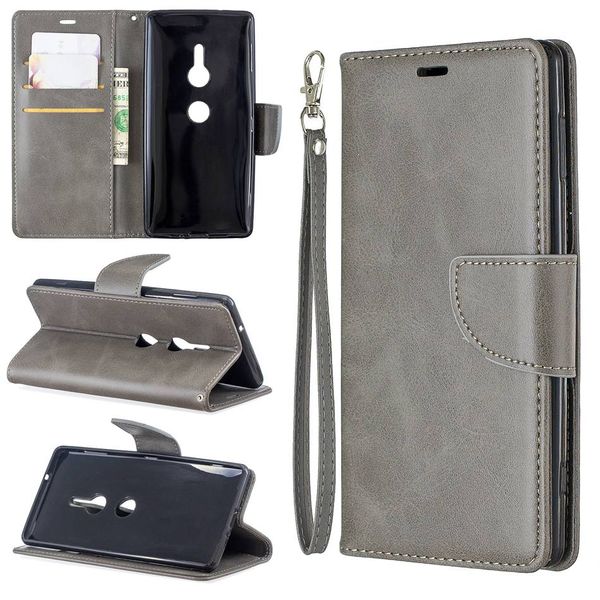

for sony xz2 xperia 10 plus xa2 ultra case flip stand wallet leather p colorful frame phone case for iphone