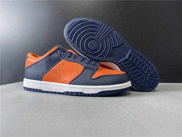 

new exclusive dunk low sp champ colors designer skateboard shoes university orange marine fashion sport sneakers good quality come with box, White;red