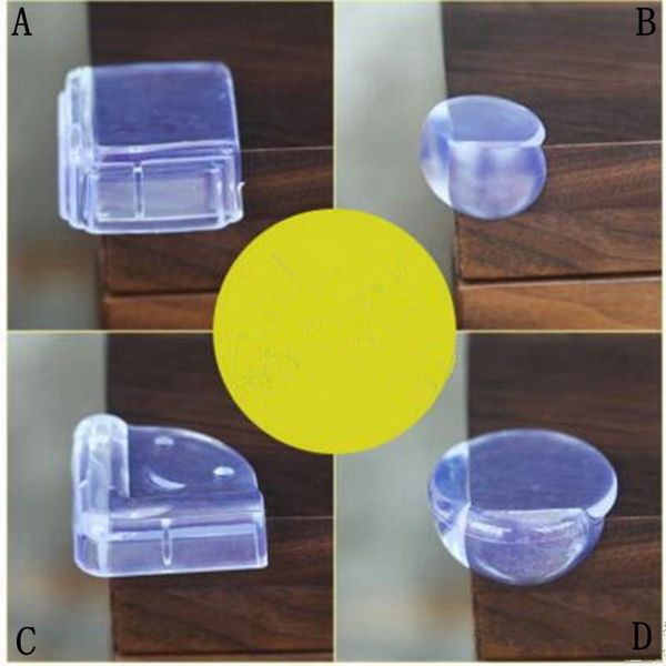 

baby bed corner protector silicone anti-collision corner cushion table edge safety protection cover baby safety products 4 styles mma1616-1