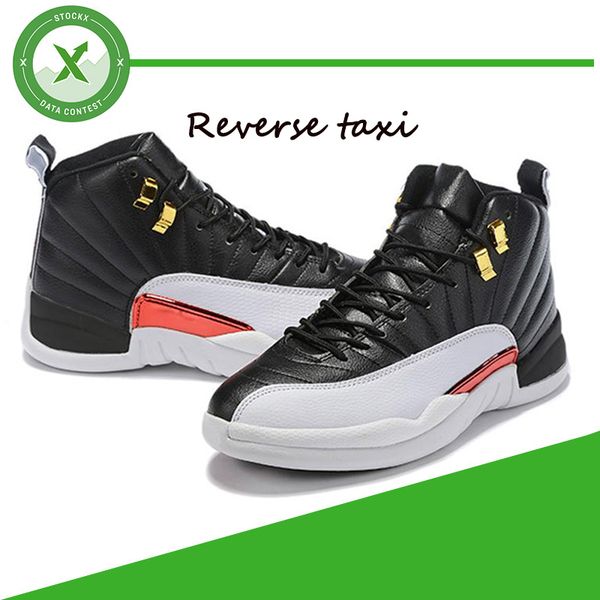 

12 12s fiba cny bumblebee mens basketball shoes reverse taxi game royal blue gym red wings grey men sports designer sneakers trainers