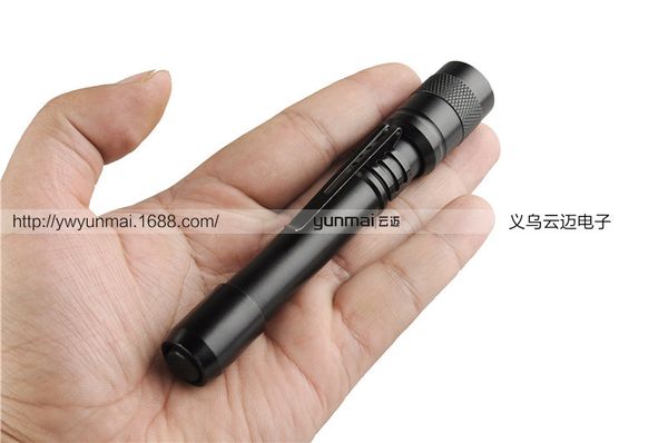

led aluminium alloy light flashlight 7 number aaa battery lighting flashlight