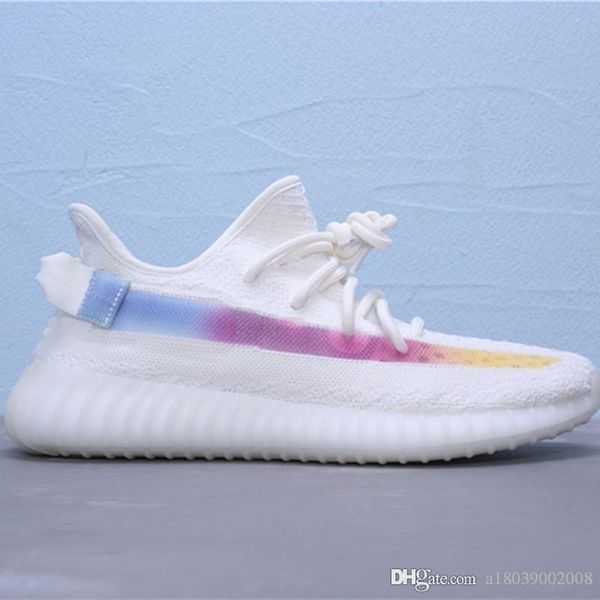 

kanye west new citrin cloud white reflective black designer shoes men women glow clay true form butter antlia designer sneakers us5-11