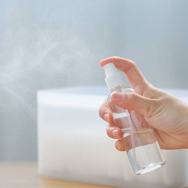 

factory price 120ml 4oz pet plastic pump spray bottle refillable cosmetic perfume alcohol packaging bottles within 3 day delivery