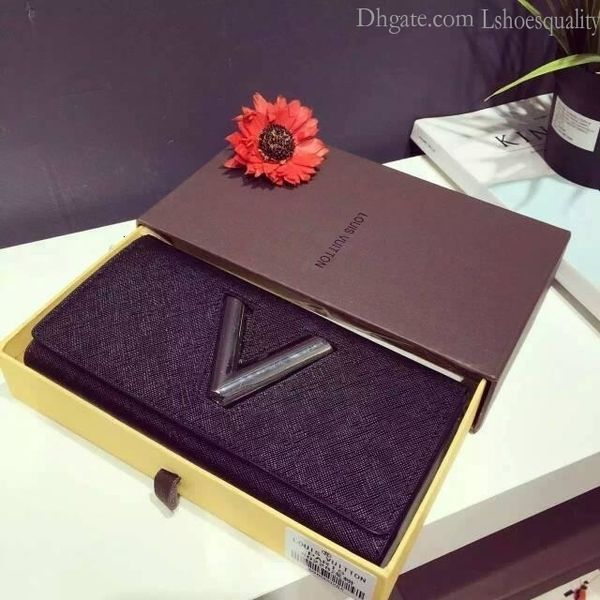 

2019 m60228 fashion v style women clutch bag classic wallets purse mini clutches exotics evening chain belt bags