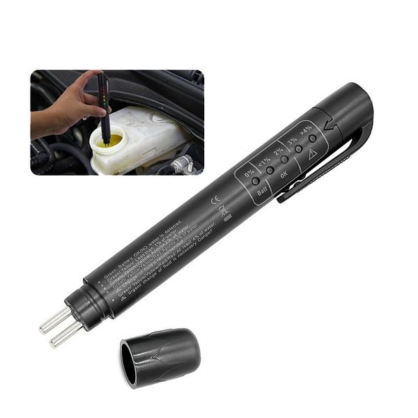 

universal brake fluid tester 5 led accurate oil quality check pen professional car repair diagnostic indicator pen testing tool