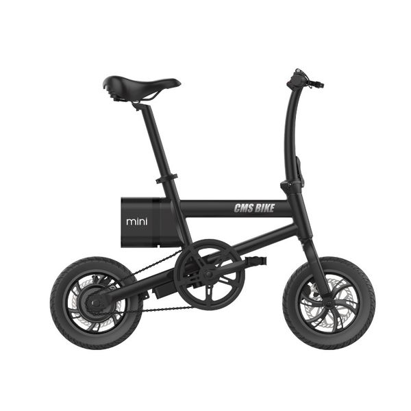 

cmsbike смарт складной электрический велосипед 250w 36в 12 дюймов стабильные шины 25км / ч максимальная скорость складной электрический вело, Silver;blue