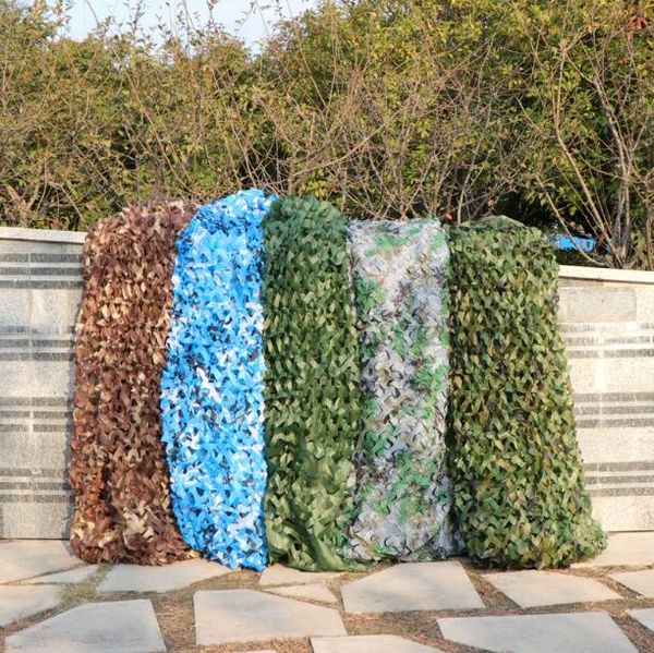 

2x3m 2x4m 2x5m 3x3m 3x4m hunting camouflage nets woodland army camo netting camping sun sheltertent shade sun shelter