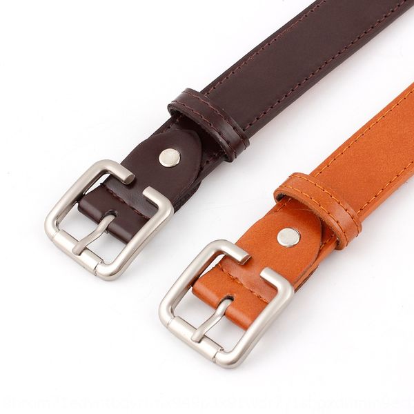 

women's super-fiber personalized silver buckle baotou women's decorative belt all-match jeans and jeans belt, Black;brown