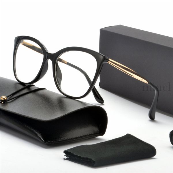 

wholesale-new cat women glasses clear frame female eyeglass frame famyopia prescription glasses lens nx, Black