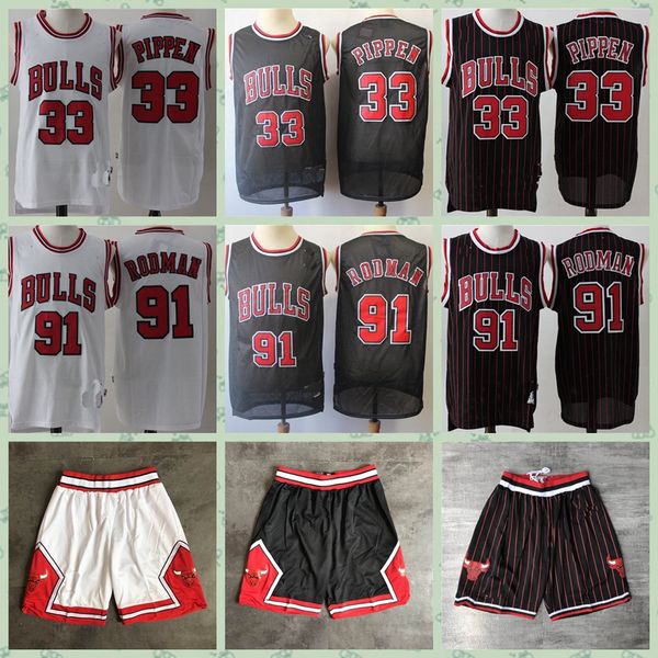 

michael jersey men youth kids scottie 33 pippen retro dennis 91 rodman 45 college men basketball jerseys, Black;red