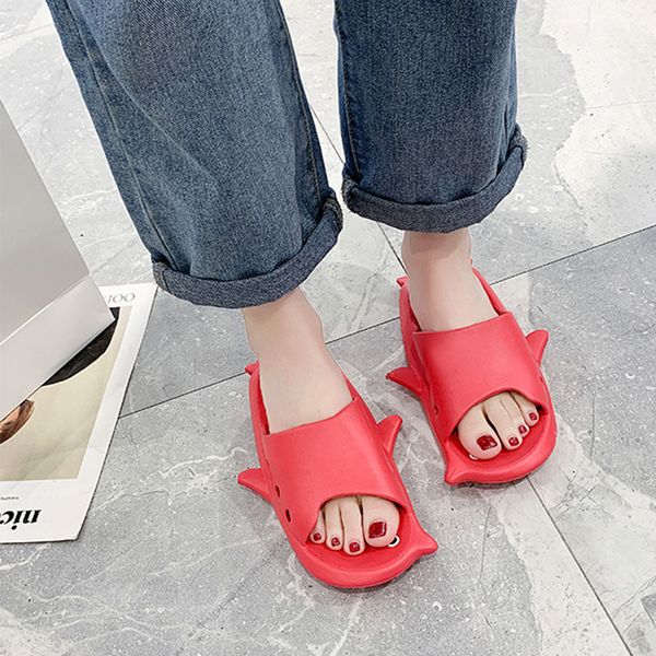 

woman cute penguin slippers women's casual solid flats women comfortable soft slides female shoes ladies footwear plus size 45, Black