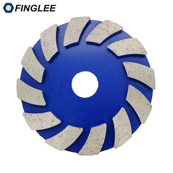 

4 inch 1 pcs 100mm diamond grinding pads metal bond for floor stone aggressive granite abrasive tools for concrete masonry work