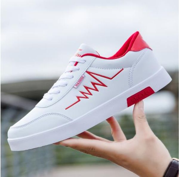 

shoes men casual shoes ins sneakers men 2019 spring male black red white