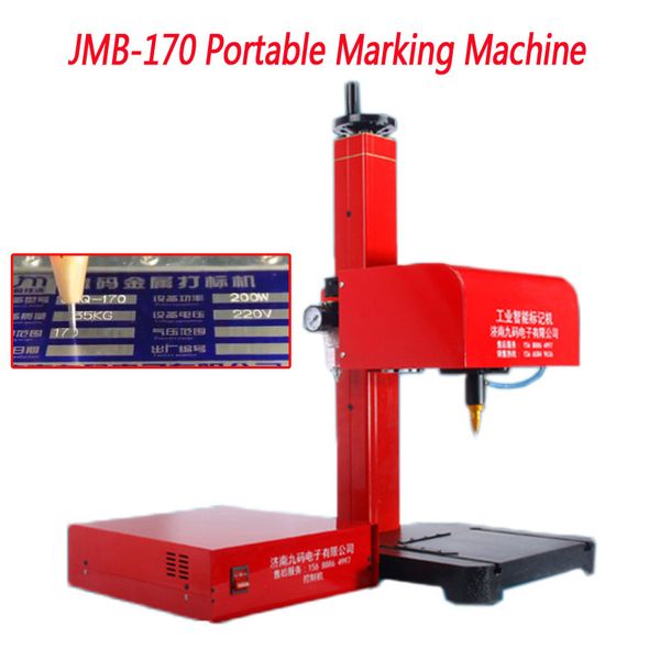 

jmb-170 portable marking machine for vin code,pneumatic dot peen marking machine applicable motor vehicle frame 110/220v