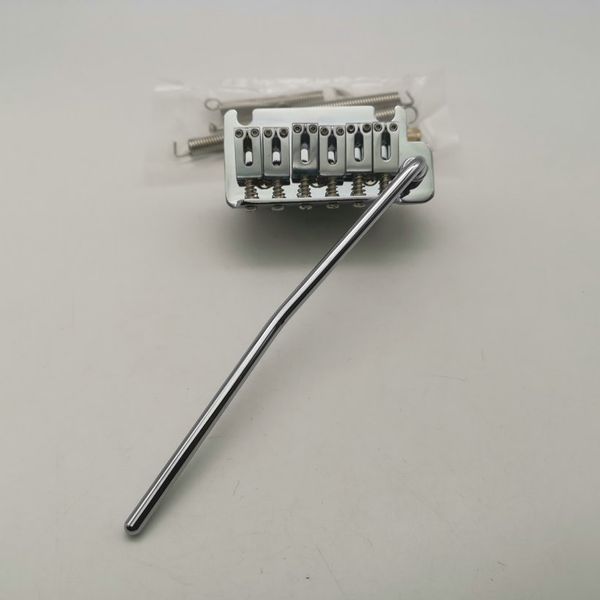 

silver electric guitar tremolo two-point guitar bridge single vibrato suitable for st guitar238i