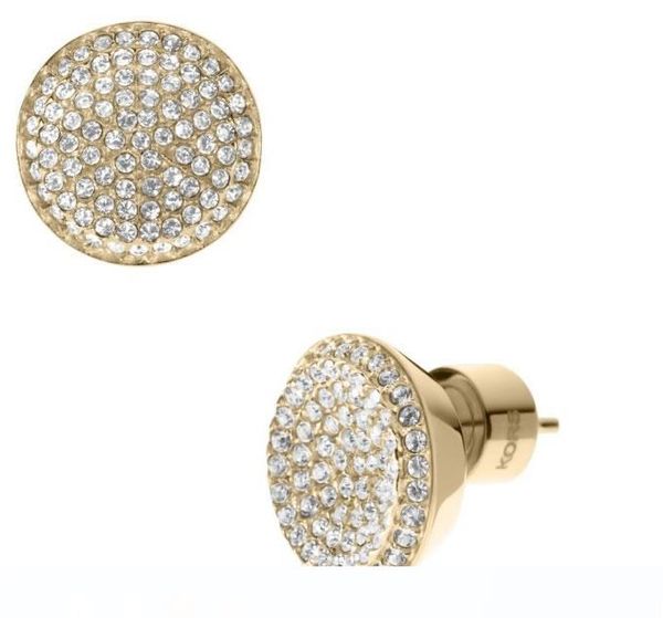 

designer earings friends 18k white gold plated earings big diamond earrings for women white zircon earringse92 e93, Golden;silver