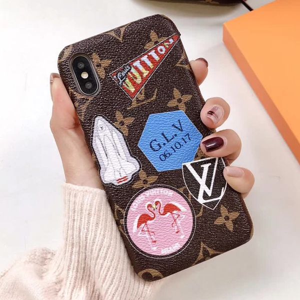 

Роскошный чехол для телефона для Iphone X XS XR Xs Max 7/8 7/8 Plus Окрашенный жесткий чехол для