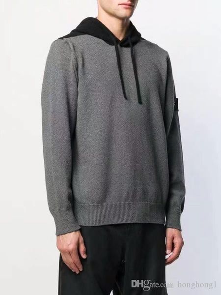 

2020 new sweater fashion long-sleeve letters printed autumn and winter men's sweater g0103, White;black