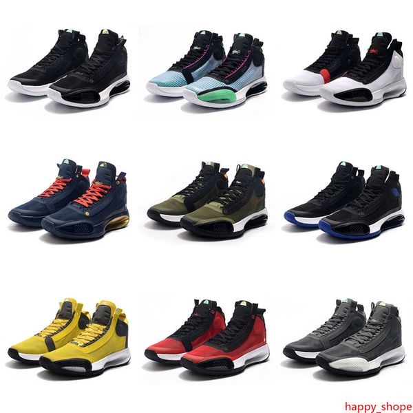 

высокое качество jumpman xxxiv 34 затмение синий пустота баскетбол обувь 34s наезд видеокамеры бред red orbit green glow metallic silver men
