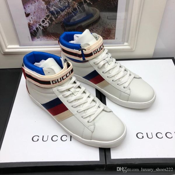 

2020 latest white leather casual shoes men's casual shoes fashion trend comfortable shoe size 38-44 type 39745400580b