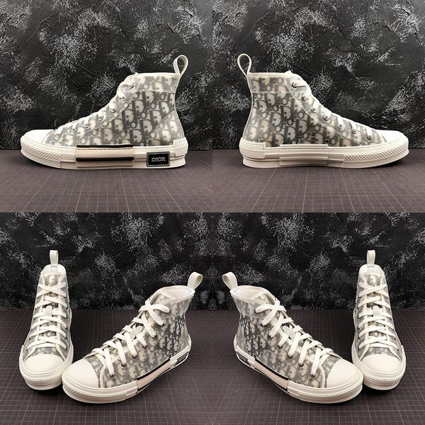 

Converse DIOR Oblique Homme X Kaws Par KIM Jones Hommes Femmes Stylisme Triple S Baskets Montantes Baskets montantes Chaussures de planche à roulettes