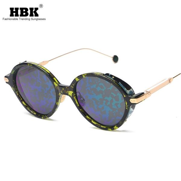 

round polarized sunglasses women shades unique leopard pattern design vintage driving men oculos feminino uv400 new, White;black