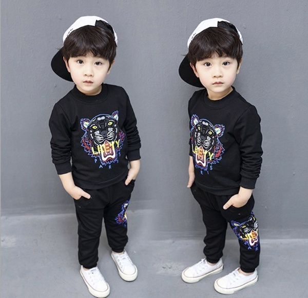 

New baby t hirt jacket pant two piec 1 4 year uit kid fa hion children 039 2pc cotton clothing et boy et, White