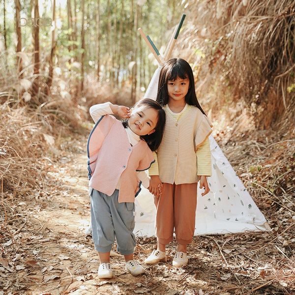 

tuq95 papa crawling cotton babies' knitted flounces waistcoat girls' small 0-5 years old papa crawling vest cotton babies' kn, Camo