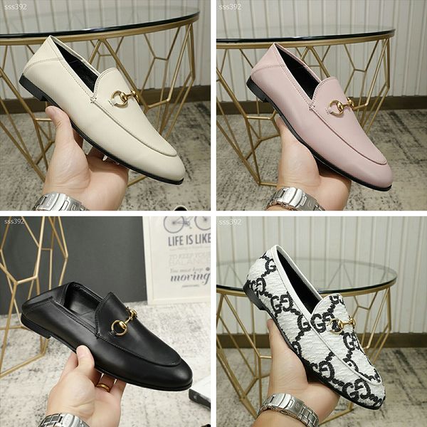 

2020 new full sheepskin soft comfortable breathable slip-on british style wild shoes single season women's shoes genuine leather women