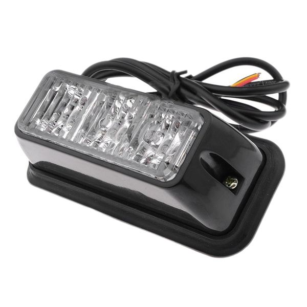 

amber 3led car emergency danger flashing warning ligh