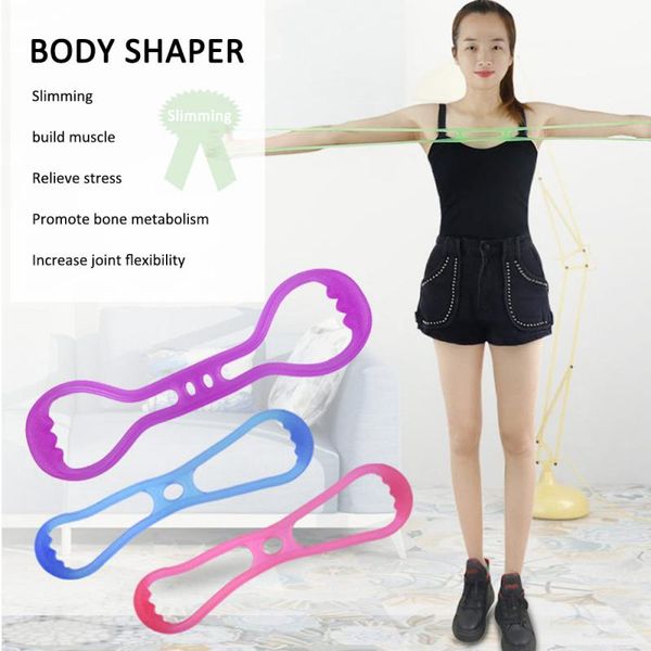 

multifunction bodybuilding slimming and shaping pressure-relieving tensioner fitness ring yoga rally fitness exercise